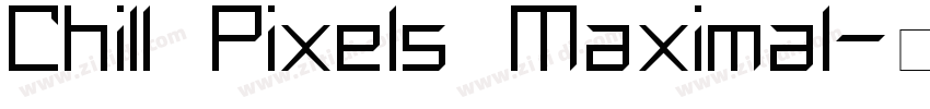 Chill Pixels Maximal字体转换